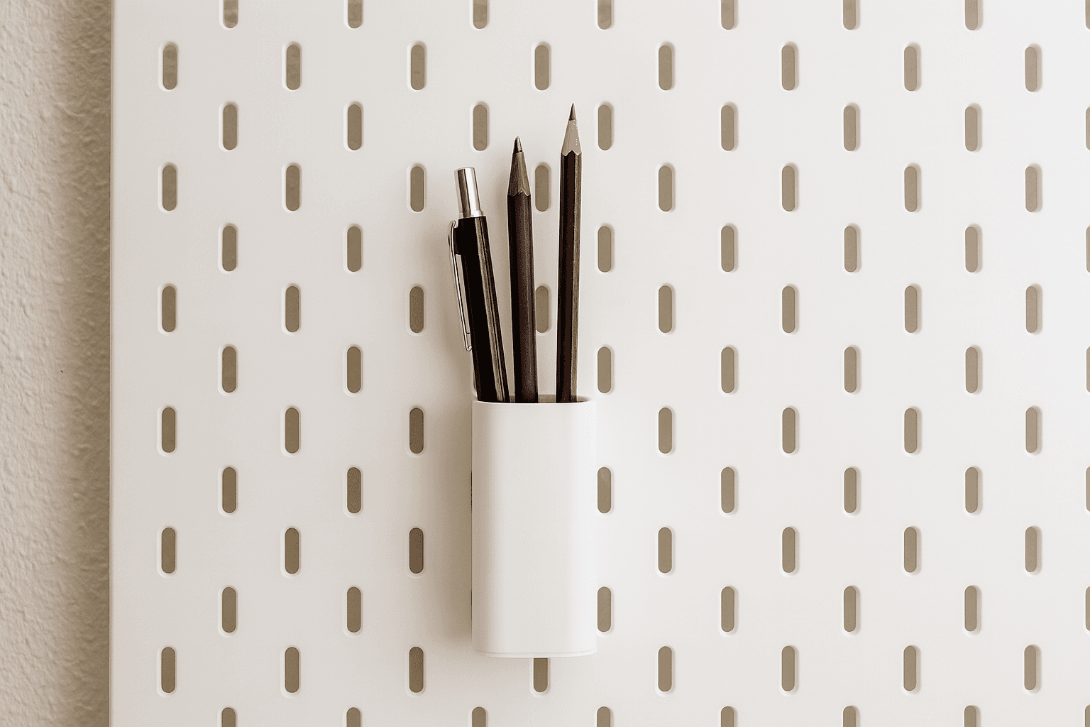 Portalápices compatible con Ikea SKÅDIS - Imagen 1