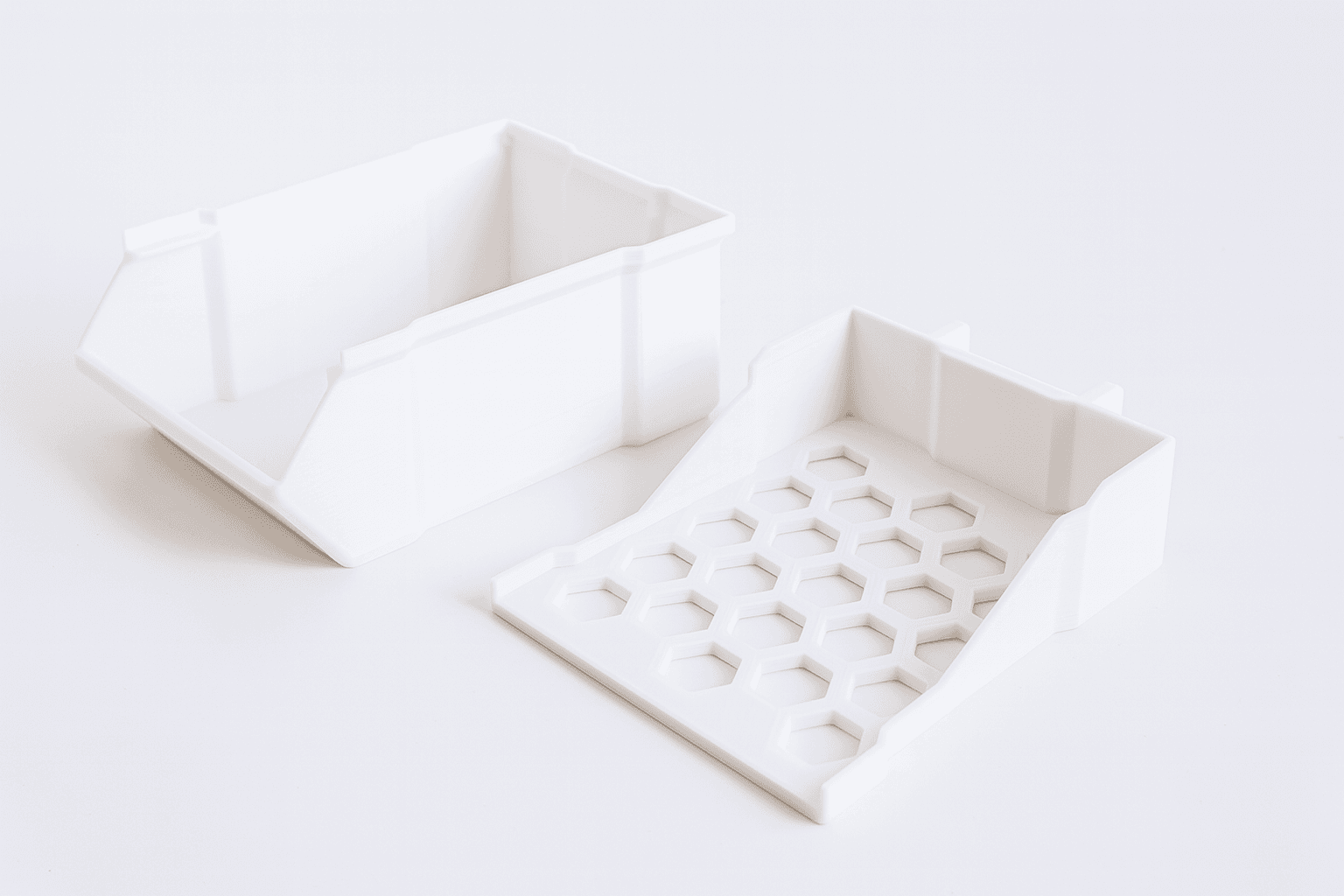 Caja con bandeja compatible con Skadis - Imagen 1