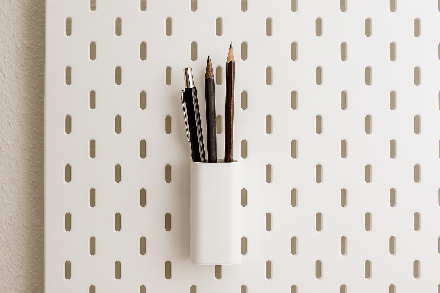 Portalápices compatible con Ikea SKÅDIS - Imagen 1
