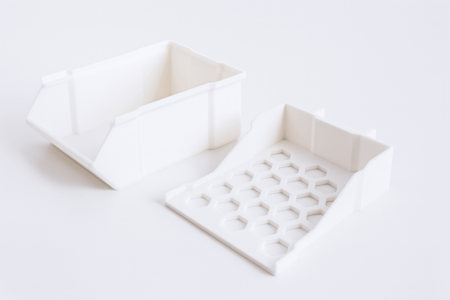 Caja con bandeja compatible con Skadis - Imagen 1